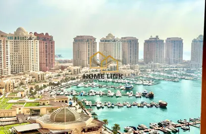 Apartment - 2 Bedrooms - 2 Bathrooms for rent in West Porto Drive - Porto Arabia - The Pearl Island - Doha