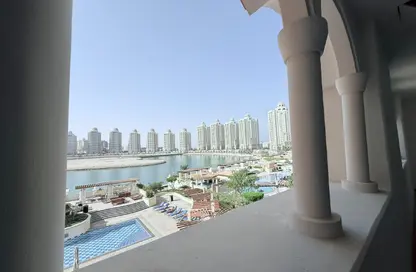 شقة - غرفة نوم - 1 حمام للايجار في فيفا غرب - فيفا بحرية - جزيرة اللؤلؤة - الدوحة