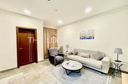 Hotel Apartments - 1 Bedroom - 2 Bathrooms for rent in Tadmur Street - Old Airport Road - Doha