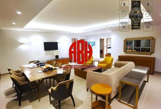 Apartment - 3 Bedrooms - 4 Bathrooms for rent in Burj Al Marina - Marina District - Lusail