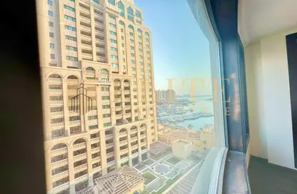 Apartment - Studio - 1 Bathroom for rent in East Porto Drive - Porto Arabia - The Pearl Island - Doha