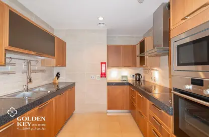 شقة - غرفة نوم - 2 حمامات للايجار في طريق بورتو الغربي - بورتو أرابيا - جزيرة اللؤلؤة - الدوحة