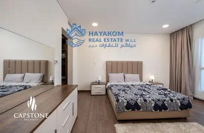 Room / Bedroom image for: Apartment - 1 Bedroom - 1 Bathroom for sale in Al Erkyah City - Lusail, Image 1