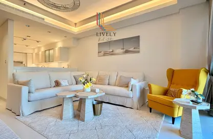Apartment - 1 Bedroom - 2 Bathrooms for rent in Crystal Residence - Gewan Island - The Pearl Island - Doha