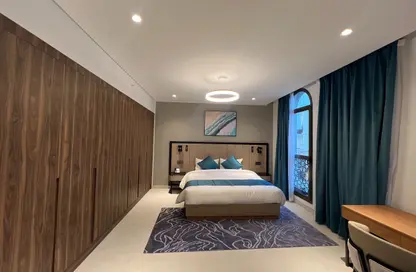 شقة - 1 حمام للايجار في البلاج الجنوبي - البلاج - جزيرة اللؤلؤة - الدوحة