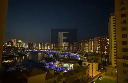 Apartment - 1 Bedroom - 2 Bathrooms for rent in West Porto Drive - Porto Arabia - The Pearl Island - Doha