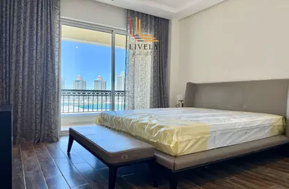 Apartment - 1 Bedroom - 2 Bathrooms for rent in Viva West - Viva Bahriyah - The Pearl Island - Doha