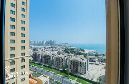 شقة - غرفة نوم - 2 حمامات للايجار في طريق بورتو الغربي - بورتو أرابيا - جزيرة اللؤلؤة - الدوحة