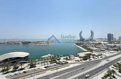 شقة - 2 غرف نوم - 3 حمامات للايجار في جوهرة لوسيل - منطقة المارينا - الوسيل
