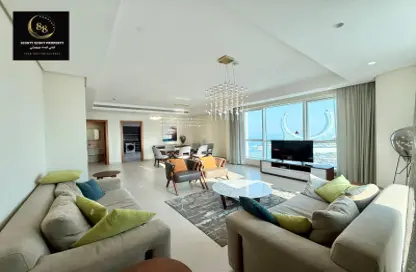 Apartment - 2 Bedrooms - 4 Bathrooms for rent in Lusail Residence - Marina District - Lusail