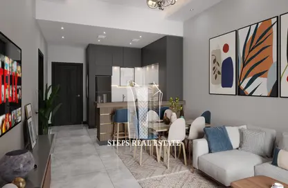 Living / Dining Room image for: Apartment - 1 Bathroom for sale in Lusail City - Lusail, Image 1