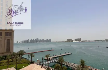 تاون هاوس - 2 غرف نوم - 3 حمامات للايجار في طريق بورتو الشرقي - بورتو أرابيا - جزيرة اللؤلؤة - الدوحة