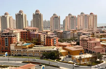 Apartment - Studio - 1 Bathroom for rent in East Porto Drive - Porto Arabia - The Pearl Island - Doha
