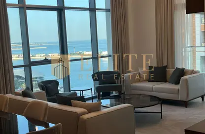 Apartment - 2 Bedrooms - 3 Bathrooms for rent in Lusail Marina Heights - Marina District - Lusail Apartment - 2 Bedrooms - 3 Bathrooms for rent in Lusail Marina Heights - Marina District - Lusail