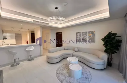 شقة - غرفة نوم - 2 حمامات للايجار في كريستال ريزيدنس - جزيرة اللؤلؤة - الدوحة