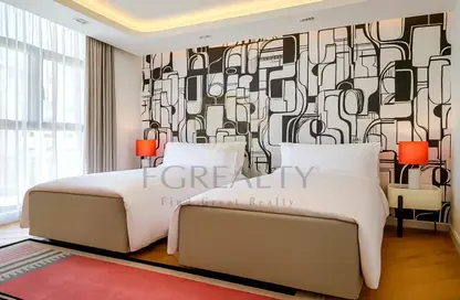 Hotel Apartments - 3 Bedrooms - 2 Bathrooms for rent in Fox Hills A13 - Fox Hills - Lusail