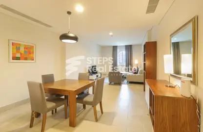 Apartment - 1 Bedroom - 2 Bathrooms for rent in Viva West - Viva Bahriyah - The Pearl Island - Doha