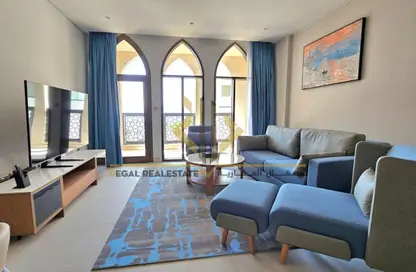 Apartment - 1 Bedroom - 2 Bathrooms for rent in La Plage Centrale - La Plage - The Pearl Island - Doha