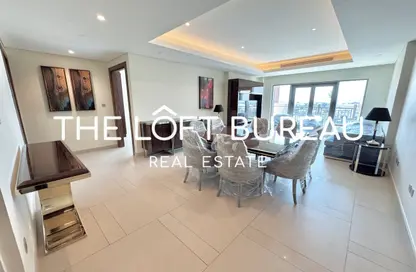 Townhouse - 2 Bedrooms - 3 Bathrooms for rent in Abraj Bay - Abraj Quartiers - The Pearl Island - Doha