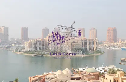 Apartment - 1 Bedroom - 2 Bathrooms for rent in East Porto Drive - Porto Arabia - The Pearl Island - Doha
