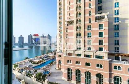 Apartment - 1 Bedroom - 2 Bathrooms for rent in Viva West - Viva Bahriyah - The Pearl Island - Doha