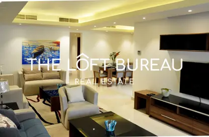 Apartment - 3 Bedrooms - 3 Bathrooms for rent in Al Sadd Road - Al Sadd - Doha