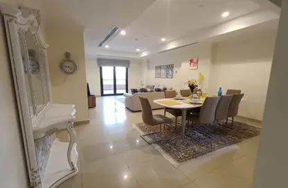 Apartment - 1 Bedroom - 2 Bathrooms for rent in East Porto Drive - Porto Arabia - The Pearl Island - Doha Apartment - 1 Bedroom - 2 Bathrooms for rent in East Porto Drive - Porto Arabia - The Pearl Island - Doha