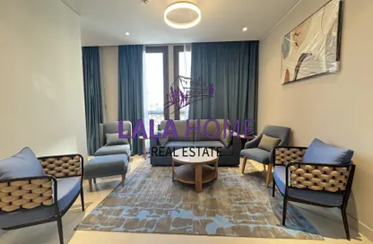 شقة - غرفة نوم - 2 حمامات للايجار في البلاج الجنوبي - البلاج - جزيرة اللؤلؤة - الدوحة
