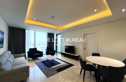 Apartment - 2 Bedrooms - 3 Bathrooms for rent in Jawharat Lusail - Marina District - Lusail