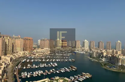 Apartment - 3 Bedrooms - 5 Bathrooms for rent in West Porto Drive - Porto Arabia - The Pearl Island - Doha