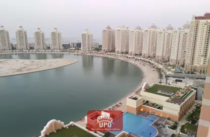 Water View image for: Apartment - 2 Bedrooms - 2 Bathrooms for rent in Imperial Diamond - Viva Bahriyah - The Pearl Island - Doha, Image 1