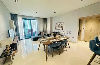 Apartment - 1 Bedroom - 2 Bathrooms for rent in Lusail Residence - Marina District - Lusail
