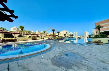 Pool image for: Apartment - 2 Bedrooms - 3 Bathrooms for sale in Viva West - Viva Bahriyah - The Pearl Island - Doha, Image 1