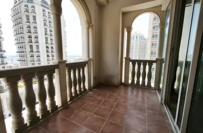 Apartment - 1 Bedroom - 2 Bathrooms for rent in Viva West - Viva Bahriyah - The Pearl Island - Doha