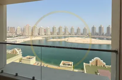 Apartment - 1 Bedroom - 2 Bathrooms for rent in Al Mutahidah Tower - Viva Bahriyah - The Pearl Island - Doha