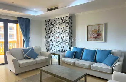 Apartment - 1 Bedroom - 2 Bathrooms for rent in Tower 5 - Porto Arabia - The Pearl Island - Doha