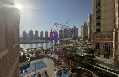 Apartment - 1 Bedroom - 2 Bathrooms for rent in Viva West - Viva Bahriyah - The Pearl Island - Doha
