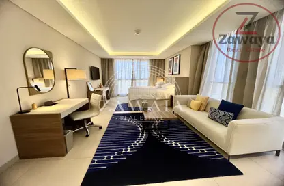 Apartment - Studio - 1 Bathroom for rent in West Gate - West Bay Lagoon - Doha
