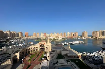 Apartment - 3 Bedrooms - 4 Bathrooms for rent in East Porto Drive - Porto Arabia - The Pearl Island - Doha
