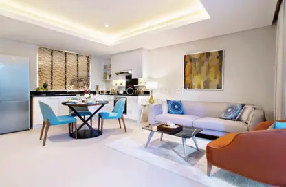 Apartment - 1 Bedroom - 2 Bathrooms for rent in Abraj Bay - Abraj Quartiers - The Pearl Island - Doha