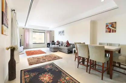 Apartment - 1 Bedroom - 2 Bathrooms for sale in East Porto Drive - Porto Arabia - The Pearl Island - Doha