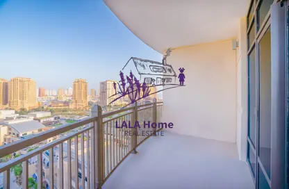 Apartment - 1 Bedroom - 1 Bathroom for rent in Abraj Bay - Abraj Quartiers - The Pearl Island - Doha