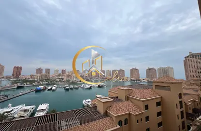 شقة - 2 غرف نوم - 3 حمامات للايجار في وان بورتو ارابيا - بورتو أرابيا - جزيرة اللؤلؤة - الدوحة