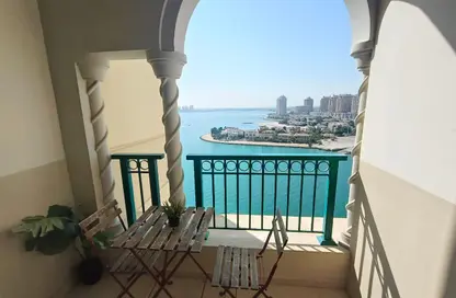 Apartment - Studio - 1 Bathroom for rent in Tower 29 - Viva Bahriyah - The Pearl Island - Doha