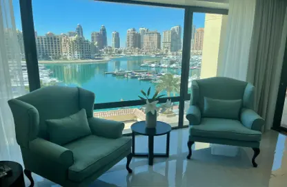Townhouse - 2 Bedrooms - 3 Bathrooms for rent in East Porto Drive - Porto Arabia - The Pearl Island - Doha