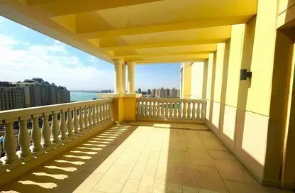 (بنتهاوس  (روف - غرفة نوم - 2 حمامات للايجار في فيفا غرب - فيفا بحرية - جزيرة اللؤلؤة - الدوحة
