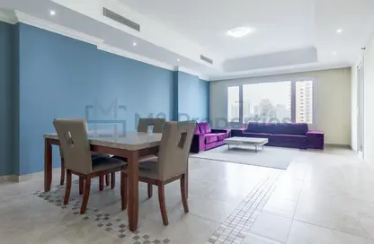 Apartment - 2 Bedrooms - 3 Bathrooms for rent in East Porto Drive - Porto Arabia - The Pearl Island - Doha