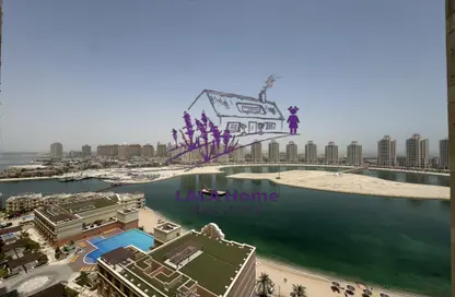 Apartment - 1 Bedroom - 2 Bathrooms for rent in Viva East - Viva Bahriyah - The Pearl Island - Doha