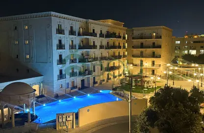 Apartment - 1 Bedroom - 2 Bathrooms for rent in Piazza 2 - La Piazza - Fox Hills - Lusail