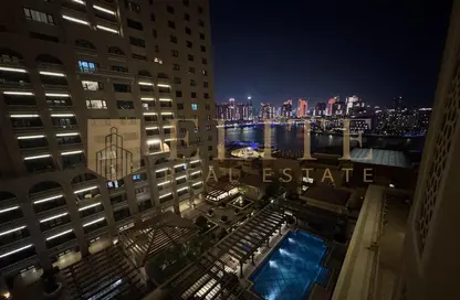 Apartment - 2 Bedrooms - 2 Bathrooms for rent in West Porto Drive - Porto Arabia - The Pearl Island - Doha